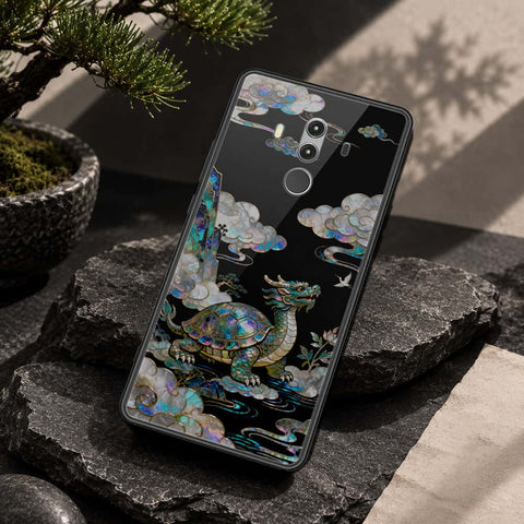 Huawei Mate 10 Pro Cover - Pearl Dynasty Series - HQ Ultra Shine Premium Infinity Glass Soft Silicon Borders Case