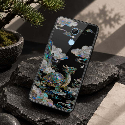 Xiaomi Redmi Note 5 / Redmi 5 Plus Cover - Pearl Dynasty Series - HQ Ultra Shine Premium Infinity Glass Soft Silicon Borders Case