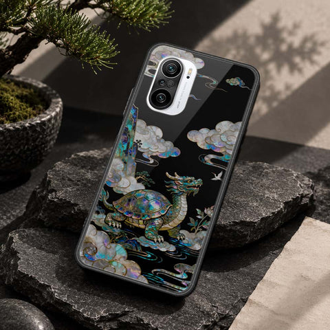 Xiaomi Redmi K40 Cover - Pearl Dynasty Series - HQ Ultra Shine Premium Infinity Glass Soft Silicon Borders Case
