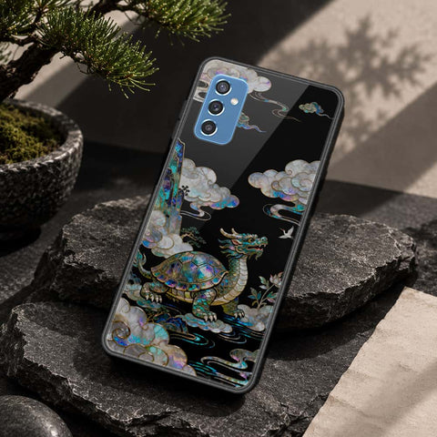 Samsung Galaxy M52 5G Cover - Pearl Dynasty Series - HQ Ultra Shine Premium Infinity Glass Soft Silicon Borders Case