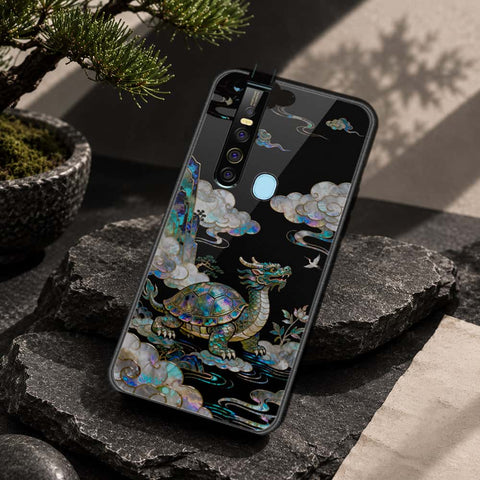 Tecno Camon 15 Pro Cover - Pearl Dynasty Series - HQ Ultra Shine Premium Infinity Glass Soft Silicon Borders Case