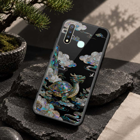 Vivo Y19 Cover - Pearl Dynasty Series - HQ Ultra Shine Premium Infinity Glass Soft Silicon Borders Case