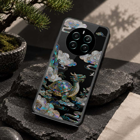 Realme 12 Plus Cover - Pearl Dynasty Series - HQ Ultra Shine Premium Infinity Glass Soft Silicon Borders Case