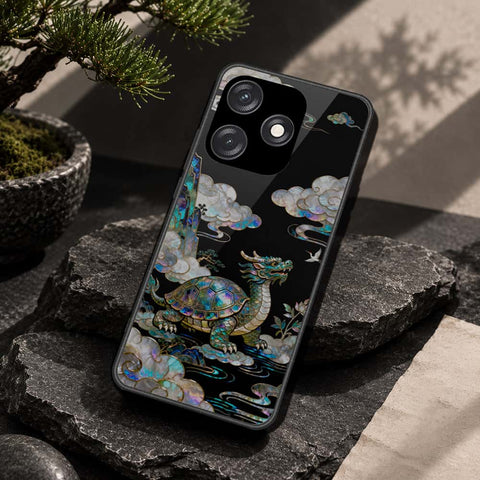 Tecno Spark 10C Cover - Pearl Dynasty Series - HQ Ultra Shine Premium Infinity Glass Soft Silicon Borders Case