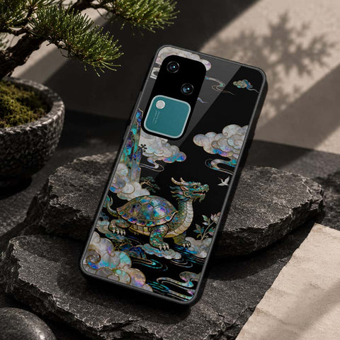 Vivo S18 Cover - Pearl Dynasty Series - HQ Ultra Shine Premium Infinity Glass Soft Silicon Borders Case