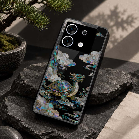 Infinix Zero 30 5G Cover - Pearl Dynasty Series - HQ Ultra Shine Premium Infinity Glass Soft Silicon Borders Case