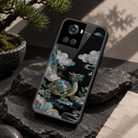 OnePlus 3T Cover - Pearl Dynasty Series - HQ Ultra Shine Premium Infinity Glass Soft Silicon Borders Case