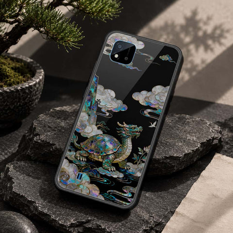 Realme C20A Cover - Pearl Dynasty Series - HQ Ultra Shine Premium Infinity Glass Soft Silicon Borders Case