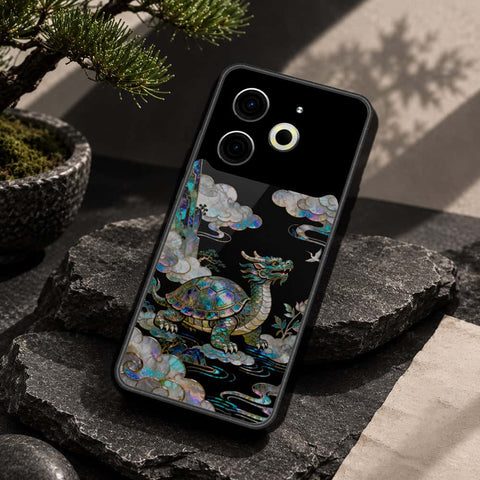 Tecno Pova 6 Pro Cover - Pearl Dynasty Series - HQ Ultra Shine Premium Infinity Glass Soft Silicon Borders Case