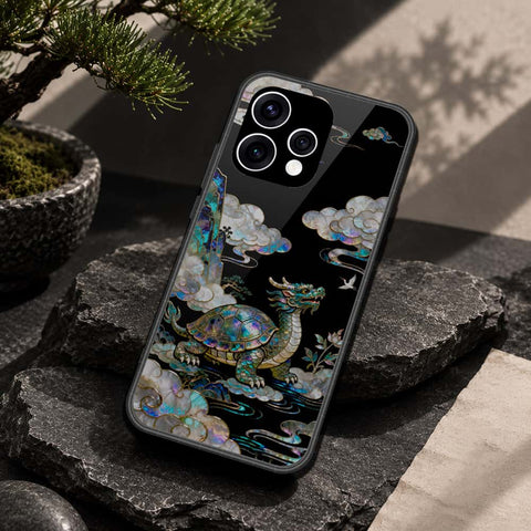 Oppo Reno 15c Cover - Pearl Dynasty Series - HQ Ultra Shine Premium Infinity Glass Soft Silicon Borders Case