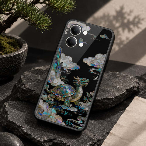 Vivo Y05 Cover - Pearl Dynasty Series - HQ Ultra Shine Premium Infinity Glass Soft Silicon Borders Case