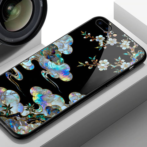 iPhone 18 - Pearl Dynasty Series - HQ Ultra Shine Premium Infinity Glass Soft Silicon Borders Case