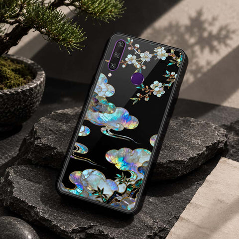 Huawei Y6p Cover - Pearl Dynasty Series - HQ Ultra Shine Premium Infinity Glass Soft Silicon Borders Case