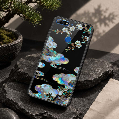 Huawei Honor 7C Cover - Pearl Dynasty Series - HQ Ultra Shine Premium Infinity Glass Soft Silicon Borders Case