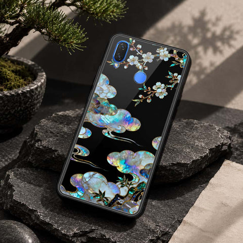 Huawei Honor Play Cover - Pearl Dynasty Series - HQ Ultra Shine Premium Infinity Glass Soft Silicon Borders Case