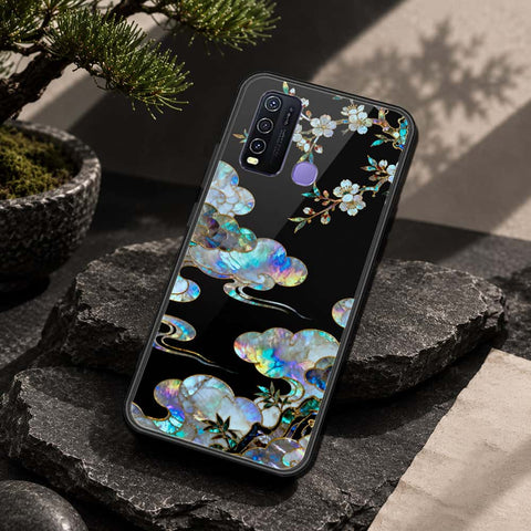 Vivo Y30 Cover - Pearl Dynasty Series - HQ Ultra Shine Premium Infinity Glass Soft Silicon Borders Case