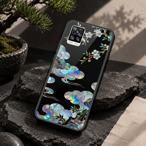 Vivo V20 Cover - Pearl Dynasty Series - HQ Ultra Shine Premium Infinity Glass Soft Silicon Borders Case