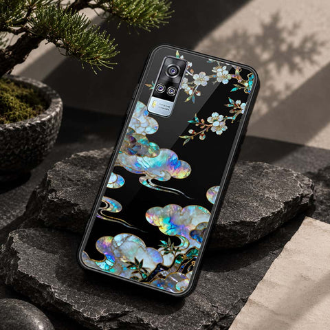 Vivo Y51a Cover - Pearl Dynasty Series - HQ Ultra Shine Premium Infinity Glass Soft Silicon Borders Case