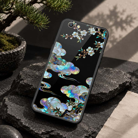 Oppo A39 Cover - Pearl Dynasty Series - HQ Ultra Shine Premium Infinity Glass Soft Silicon Borders Case