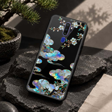 Oppo A9 2020 Cover - Pearl Dynasty Series - HQ Ultra Shine Premium Infinity Glass Soft Silicon Borders Case