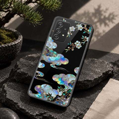 Samsung Galaxy A52 Cover - Pearl Dynasty Series - HQ Ultra Shine Premium Infinity Glass Soft Silicon Borders Case