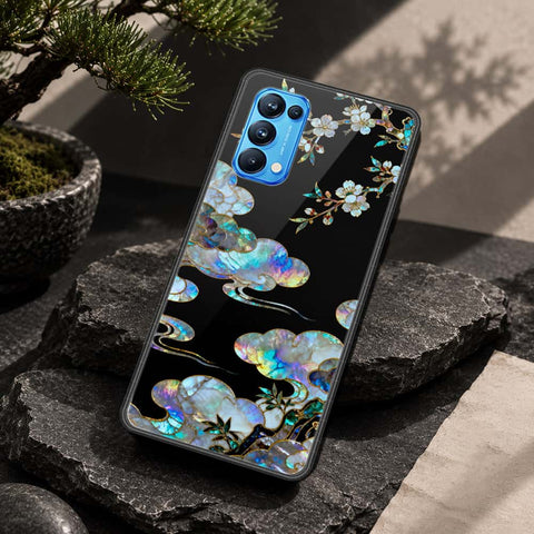 Oppo Reno 5 Pro 5G Cover - Pearl Dynasty Series - HQ Ultra Shine Premium Infinity Glass Soft Silicon Borders Case