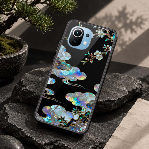 Xiaomi Mi 11 Cover - Pearl Dynasty Series - HQ Ultra Shine Premium Infinity Glass Soft Silicon Borders Case