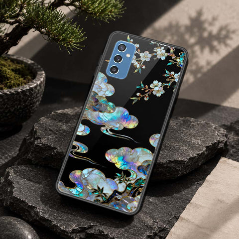 Samsung Galaxy M52 5G Cover - Pearl Dynasty Series - HQ Ultra Shine Premium Infinity Glass Soft Silicon Borders Case