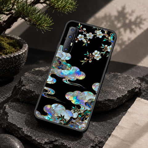 Oppo Reno 3 Pro Cover - Pearl Dynasty Series - HQ Ultra Shine Premium Infinity Glass Soft Silicon Borders Case