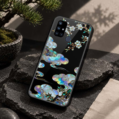 OnePlus Nord N10 Cover - Pearl Dynasty Series - HQ Ultra Shine Premium Infinity Glass Soft Silicon Borders Case