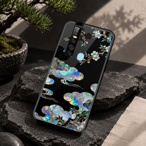 Tecno Camon 15 Pro Cover - Pearl Dynasty Series - HQ Ultra Shine Premium Infinity Glass Soft Silicon Borders Case