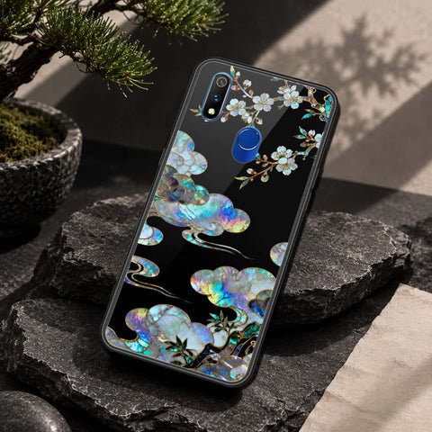 Realme 3 Pro Cover - Pearl Dynasty Series - HQ Ultra Shine Premium Infinity Glass Soft Silicon Borders Case