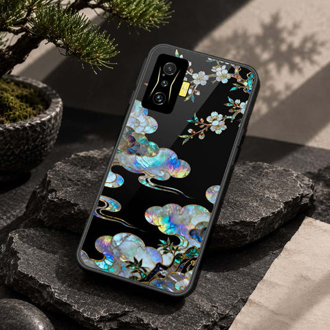 Xiaomi Poco F4 GT Cover - Pearl Dynasty Series - HQ Ultra Shine Premium Infinity Glass Soft Silicon Borders Case