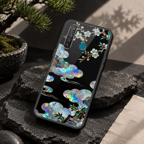 Realme 5 Pro Cover - Pearl Dynasty Series - HQ Ultra Shine Premium Infinity Glass Soft Silicon Borders Case