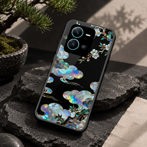 Vivo V25 5G Cover - Pearl Dynasty Series - HQ Ultra Shine Premium Infinity Glass Soft Silicon Borders Case