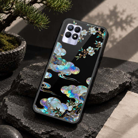 Realme 8i Cover - Pearl Dynasty Series - HQ Ultra Shine Premium Infinity Glass Soft Silicon Borders Case