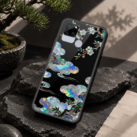 Realme C12 Cover - Pearl Dynasty Series - HQ Ultra Shine Premium Infinity Glass Soft Silicon Borders Case