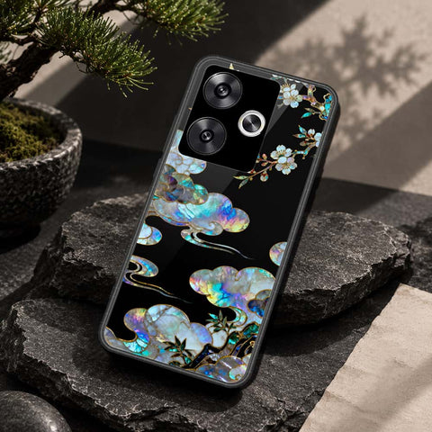 Xiaomi Poco F6 Cover - Pearl Dynasty Series - HQ Ultra Shine Premium Infinity Glass Soft Silicon Borders Case