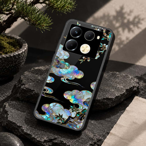 Infinix Note 40 Pro Cover - Pearl Dynasty Series - HQ Ultra Shine Premium Infinity Glass Soft Silicon Borders Case
