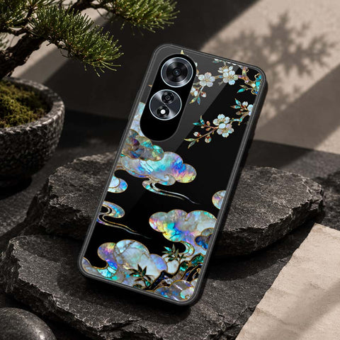 Oppo A60 Cover - Pearl Dynasty Series - HQ Ultra Shine Premium Infinity Glass Soft Silicon Borders Case