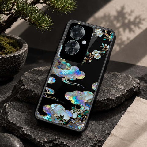Oppo Reno 11F 5G Cover - Pearl Dynasty Series - HQ Ultra Shine Premium Infinity Glass Soft Silicon Borders Case