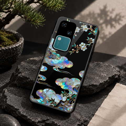 Vivo S18 Cover - Pearl Dynasty Series - HQ Ultra Shine Premium Infinity Glass Soft Silicon Borders Case