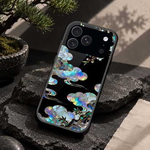 iPhone 17 Pro - Pearl Dynasty Series - HQ Ultra Shine Premium Infinity Glass Soft Silicon Borders Case