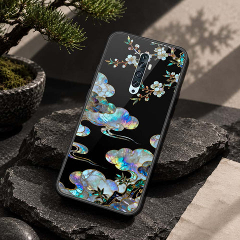 Oppo Reno 2 Cover - Pearl Dynasty Series - HQ Ultra Shine Premium Infinity Glass Soft Silicon Borders Case