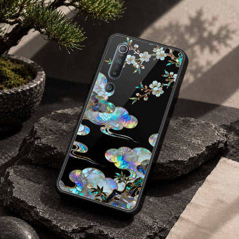 Xiaomi Mi 10 Cover - Pearl Dynasty Series - HQ Ultra Shine Premium Infinity Glass Soft Silicon Borders Case
