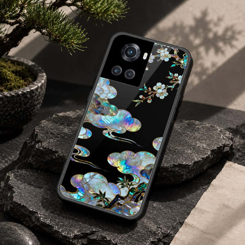 OnePlus 3T Cover - Pearl Dynasty Series - HQ Ultra Shine Premium Infinity Glass Soft Silicon Borders Case