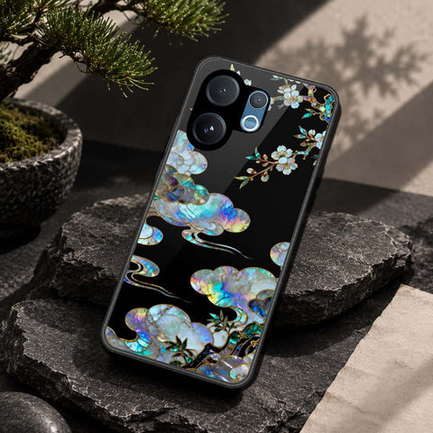 Vivo V60 Cover - Pearl Dynasty Series - HQ Ultra Shine Premium Infinity Glass Soft Silicon Borders Case