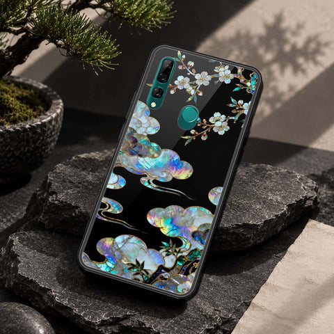 Huawei P Smart Z Cover - Pearl Dynasty Series - HQ Ultra Shine Premium Infinity Glass Soft Silicon Borders Case