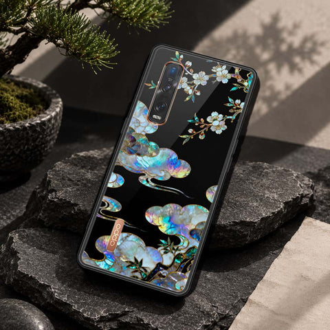 Oppo Find X2 Pro Cover - Pearl Dynasty Series - HQ Ultra Shine Premium Infinity Glass Soft Silicon Borders Case