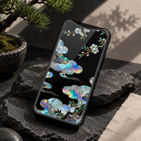 Oppo Find X Cover - Pearl Dynasty Series - HQ Ultra Shine Premium Infinity Glass Soft Silicon Borders Case